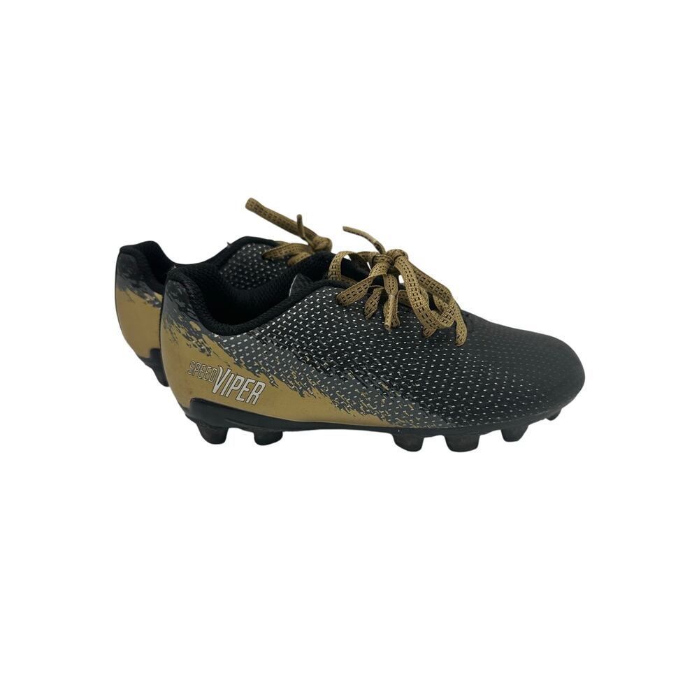 DSG Speed Viper Kids Soccer Cleats, Size 11K, DSGYP-21BK